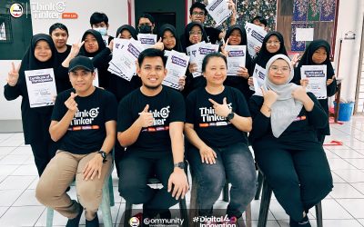 Bengkel TEGAS Think & Tinker (T&T) Mini Lab Siri Ke-4 SMK Toh Puan Datuk Patinggi Hajjah Normah