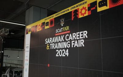 Detik sebelum Pameran Kerjaya dan Latihan Sarawak 2024 bermula!