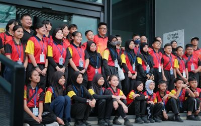 Lawatan dari SK St Augustine, Meradong ke TEGAS Digital Village