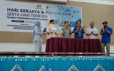 Hari Kedua Hari Kerjaya & Pendidikan serta Hari Terbuka Pejabat Pendidikan Daerah Sarikei 2024 di Dewan Sentral, Sarikei