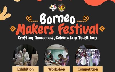 Borneo Makers Festival 2024 telah dijadualkan semula pada 24 & 25 November, dan semuanya akan berlangsung di NAIM Street Mall, Bintulu Paragon!