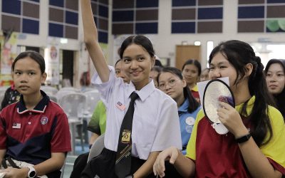 Nasa Space Apps Roadshow continues at SMK Siburan and SMK Balai Ringin.